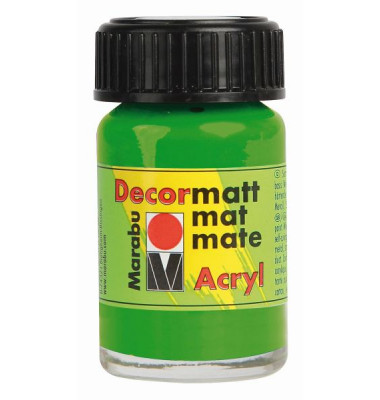 Acrylfarbe Decormatt 14010 039 066, gelbgrün, 15ml Acrylfarbe Decormatt 14010 039 066, gelbgrün, 15ml