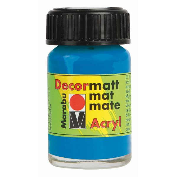 4007751047045 - Acrylfarbe Decormatt 14010 039 095 Azurblau 15ml 4007751047045 15 Milliliter