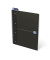Collegeblock 100050231 Office Essentials, Lineatur 27 + Lineatur 28 / liniert+kariert mit Rand innen/außen, A4+, 90g, schwarz, 7