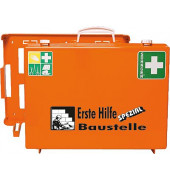 Erste-Hilfe-Koffer Baustelle orange 40x30x15cm DIN13157