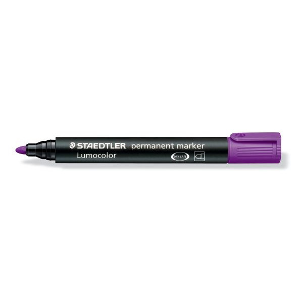 10 Stück Staedtler Permanentmarker 352 violett 2mm Rundspitze