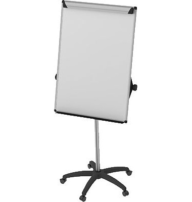 Flipchart Earth, EA4876995, 70x100cm (BxH), wei&szlig;, mit Rollen