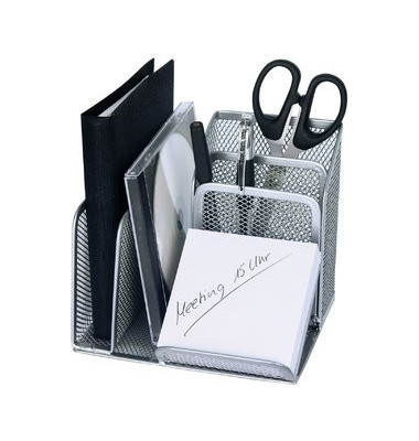 Schreibtisch Organizer 65554 silber Schreibtisch Organizer 65554 silber