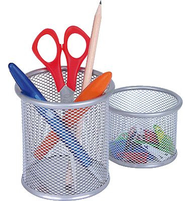 Stifteköcher 65454 silber VE2 Stifteköcher 65454 silber VE2