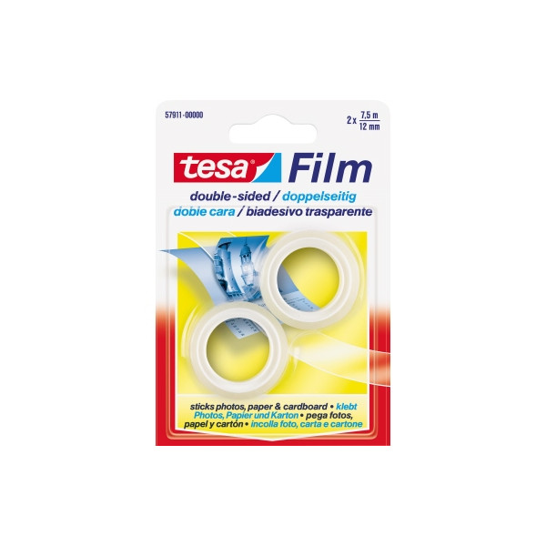 4042448899736 - Klebeband doppelseitig doppelseitig klebend 57911-00000 12mm x 75m transparent 4042448899736 2 Stück