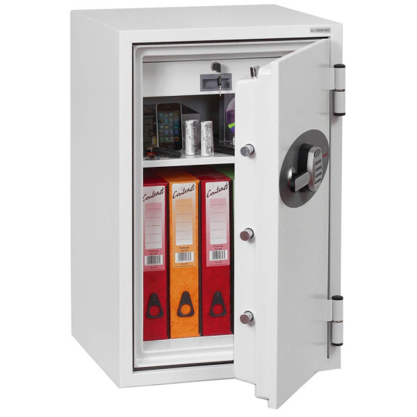 5032548103313 - Feuerschutztresor FS0442E Fire Fighter 84 l 125kg signalweiß mit Elektronikschloss Stahl 5032548103313 Phoenix Safe