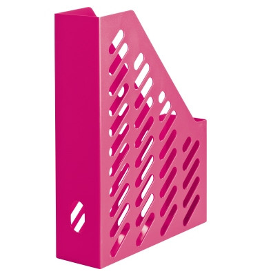 Stehsammler Klassik 1601-56, A4, pink, Kunststoff, 76mm