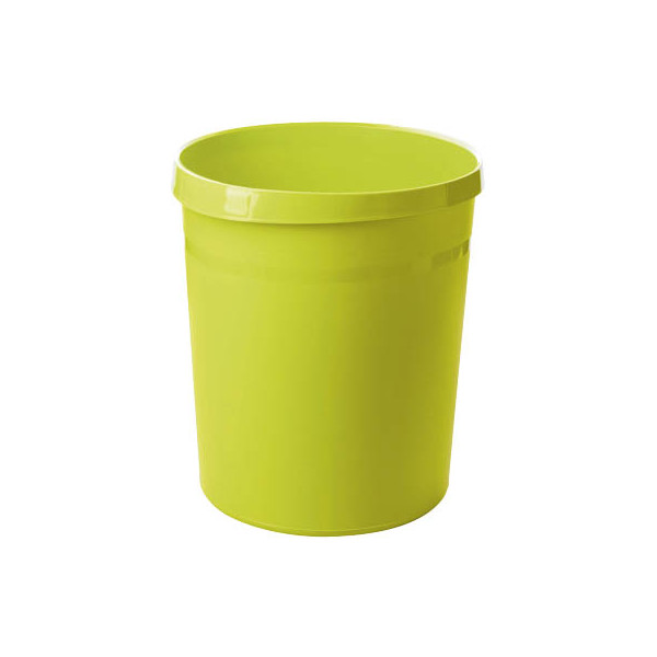 4012473090095 - 15 x Han Papierkorb Grip 18 Liter mit 2 Griffmulden Trend Colour lemon 4012473090095 - 15 x Han Papierkorb Grip 18 Liter mit 2 Griffmulden Trend Colour lemon