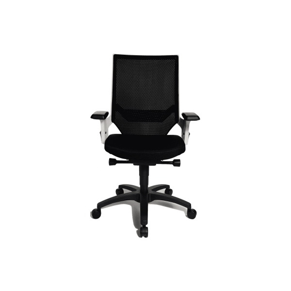 4014296186719 - Bürostuhl Autosyncron-1 schwarz weiß mit Armlehnen bis 110kg 4014296186719 Topstar 4014296186719 - Bürostuhl Autosyncron-1 schwarz weiß mit Armlehnen bis 110kg 4014296186719 Topstar