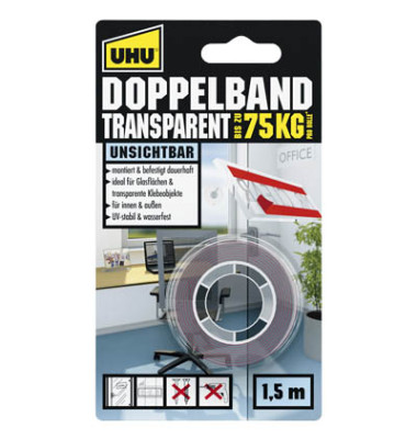 doppels. Klebeband 45375 transparent doppels. Klebeband 45375 transparent