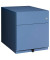 Rollcontainer NWA59M7SF605 Note, blau, 2 Schubladen, Metall, abschlie&szlig;bar