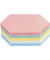 Moderationskarten 112502210, 20x9,5cm, Rhombus, 120g, farbig sortiert 