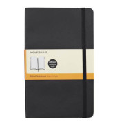 Notizbuch 707162, Classic Collection flexibler Einband, schwarz, A5, liniert, 70g, 96 Blatt / 192 Seiten