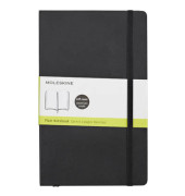 Notizbuch 707209, Classic Collection flexibler Einband, schwarz, A5, blanko, 70g, 96 Blatt / 192 Seiten