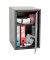 Tresor SS0805E Vela Home & Office 88 l 21kg grau mit Elektronikschloss Metall