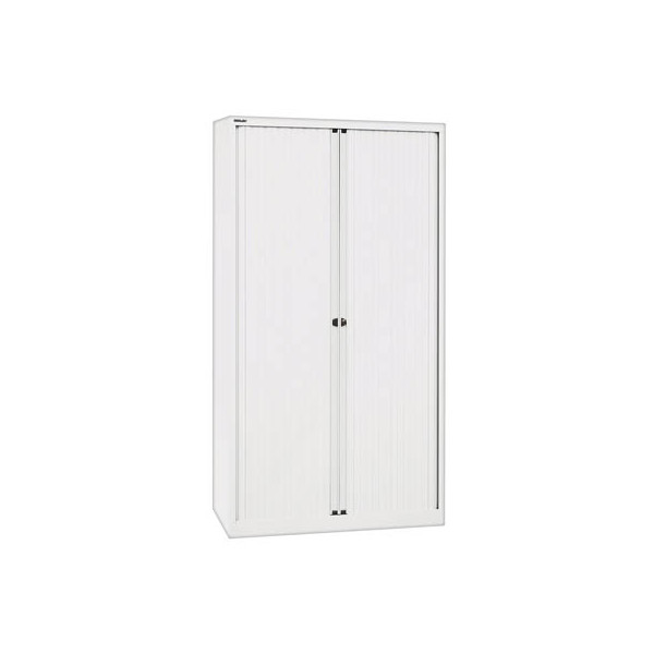5020073830668 - Aktenschrank EuroTambours? PLUS ET410194SPWW696 Kunststoff Stahl abschließbar 5 OH 100 x 198 x 43 cm weiß 5020073830668 Bisl