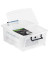 Aufbewahrungsbox Ablagebox HW695 2006950110, 20 Liter mit Deckel, für A4, außen 460x360x190mm, Kunststoff transparent