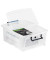 Aufbewahrungsbox Ablagebox HW695 2006950110, 20 Liter, mit Deckel, au&szlig;en 46x36x19cm, Kunststoff transparent
