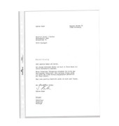 Prospekthüllen 265819 Standard, A4 transparent genarbt, oben offen, 0,055mm