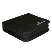 CD-/DVD-Mappe BOX50 schwarz f&uuml;r 24 CD/DVDs