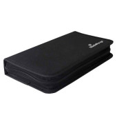 CD-/DVD-Mappe BOX51 schwarz f&uuml;r 48 CD/DVDs