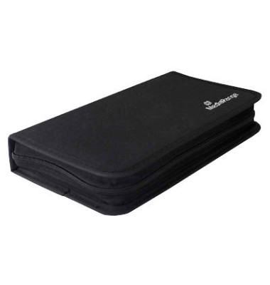 CD-/DVD-Mappe BOX51 schwarz f&uuml;r 48 CD/DVDs