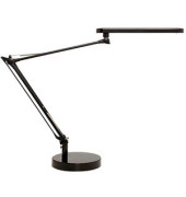 LED-Schreibtischlampe Mambo, schwarz, mit Standfuß