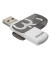 USB-Stick Vivid FM32FD05B, grau/wei&szlig;, USB 2.0, 32 GB
