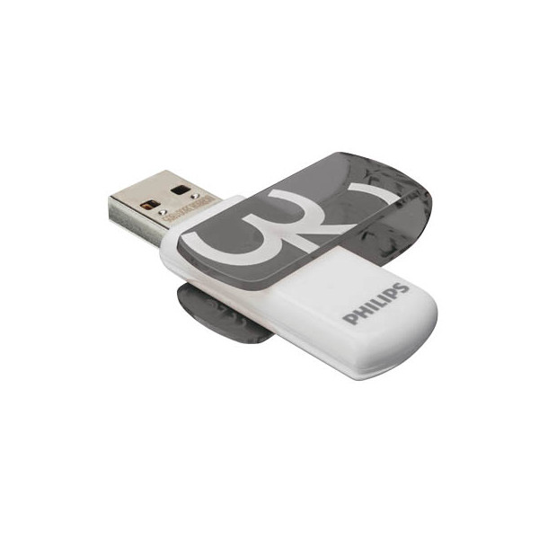 8712581484231 - USB-Stick Vivid FM32FD05B grau weiß USB 20 32 GB 8712581484231 Philips