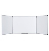 Whiteboard klappbar Trio Earth Maya, TR02030207790, 120/240x90cm, emailliert, Aluminiumrahmen