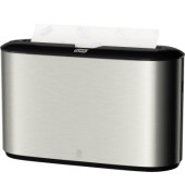 Falthandtuchspender 460005 Elevation Xpress H2 Tisch, silber, 300 T&uuml;cher