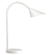 LED-Schreibtischlampe SOL, weiß, mit Standfuß