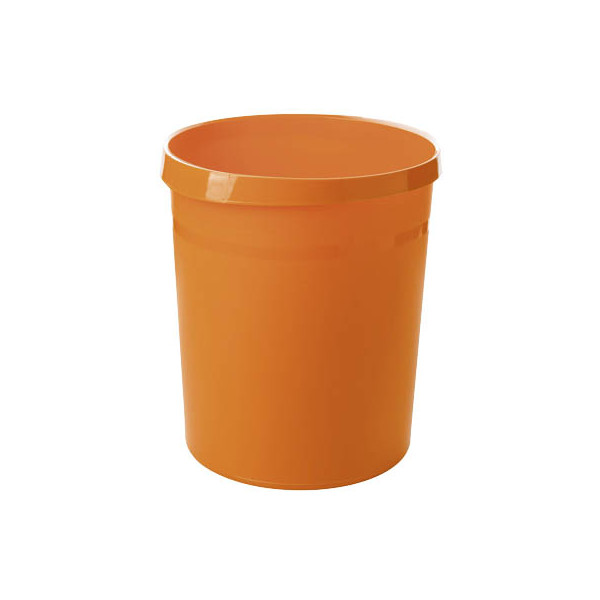 4012473090194 - - Papierkorb grip 312 x 35 cm (d x h) 18l Polypropylen Farbe orange 1 Sortierfach