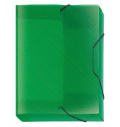 Heftbox Crystal 4443240, A4 grün, 2,5cm Füllhöhe, Polypropylen (PP)
