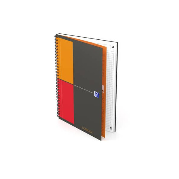 3020120097299 - Notizbuch 400 080 784 International Notebook Connect schwarz B5 kariert 90g 80 Blatt   160 Seiten 3020120097299 Oxford