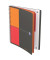 Notizbuch 400080786, farbig sortiert, B5, kariert, 90g, 80 Blatt / 160 Seiten