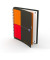 Collegeblock 400080788 Meetingbook Connect, kariert / kariert Rand beidseitig, B5, 80g, orange, 80 Blatt