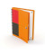 Collegeblock 400080789 Meetingbook Connect, liniert / liniert Rand beidseitig , B5, 80g, orange, 80 Blatt