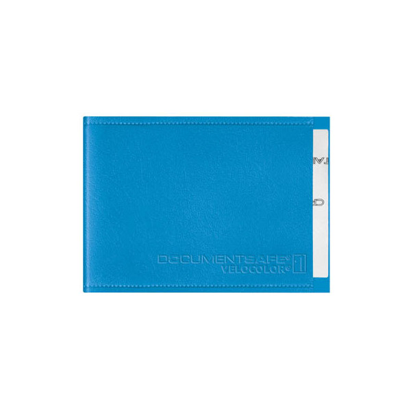 4000225069437 - VELOFLEX Kreditkartenhüllen Document Safe® VELOCOLOR® 90 x 63 blau