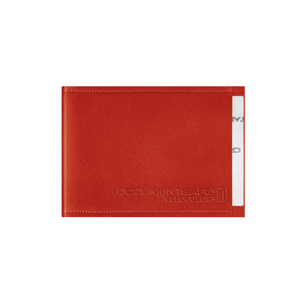 4000225069376 - VELOFLEX Kreditkartenhüllen Document Safe® VELOCOLOR® 90 x 63 rot