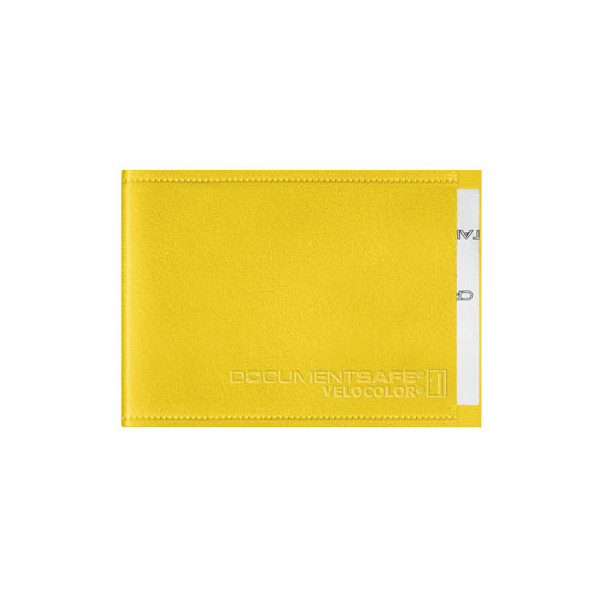 4000225069352 - VELOFLEX Kreditkartenhüllen Document Safe® VELOCOLOR® 90 x 63 gelb