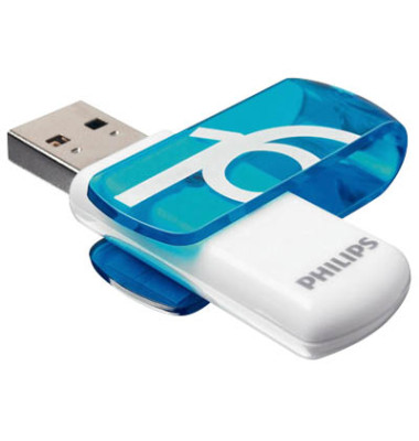 USB-Stick Vivid 3.0 USB 3.0 blau/weiß 16 GB