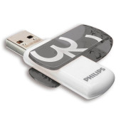 USB-Stick Vivid FM32FD00B, grau/wei&szlig;, USB 3.0, 32 GB