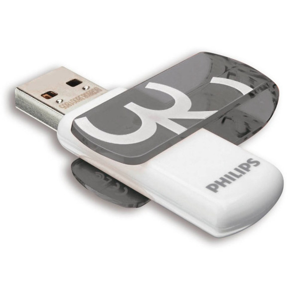 8719274667735 - USB-Stick Vivid FM32FD00B grau weiß USB 30 32 GB 8719274667735 Philips