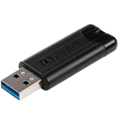 USB-Stick Pinstripe 49320, schwarz, USB 3.0, 256 GB