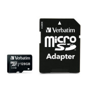 Speicherkarte Premium 44085, Micro-SDXC, mit SD-Adapter, Class 10, bis 90 MB/s, 128 GB