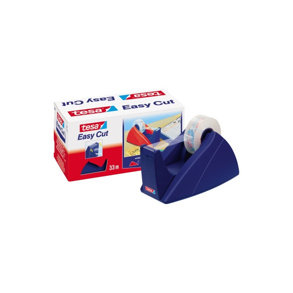 4042448363107 - Klebebandabroller Easy Cut 57421-00002-03 für Klebebänder bis 19mm x 33m royalblau 4042448363107 Tesa