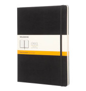 Notizbuch 323067, Classic Collection fester Einband, schwarz, A4, liniert, 70g, 96 Blatt / 192 Seiten