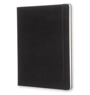 Notizbuch 892710, Classic Collection fester Einband, schwarz, A4, blanko, 70g, 96 Blatt / 192 Seiten