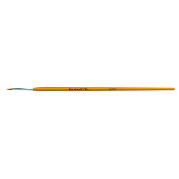 12 Stück Marabu Pinsel Universal, 01840 000 001, Größe 01, runde Spitze 4007751346186 Marabu
